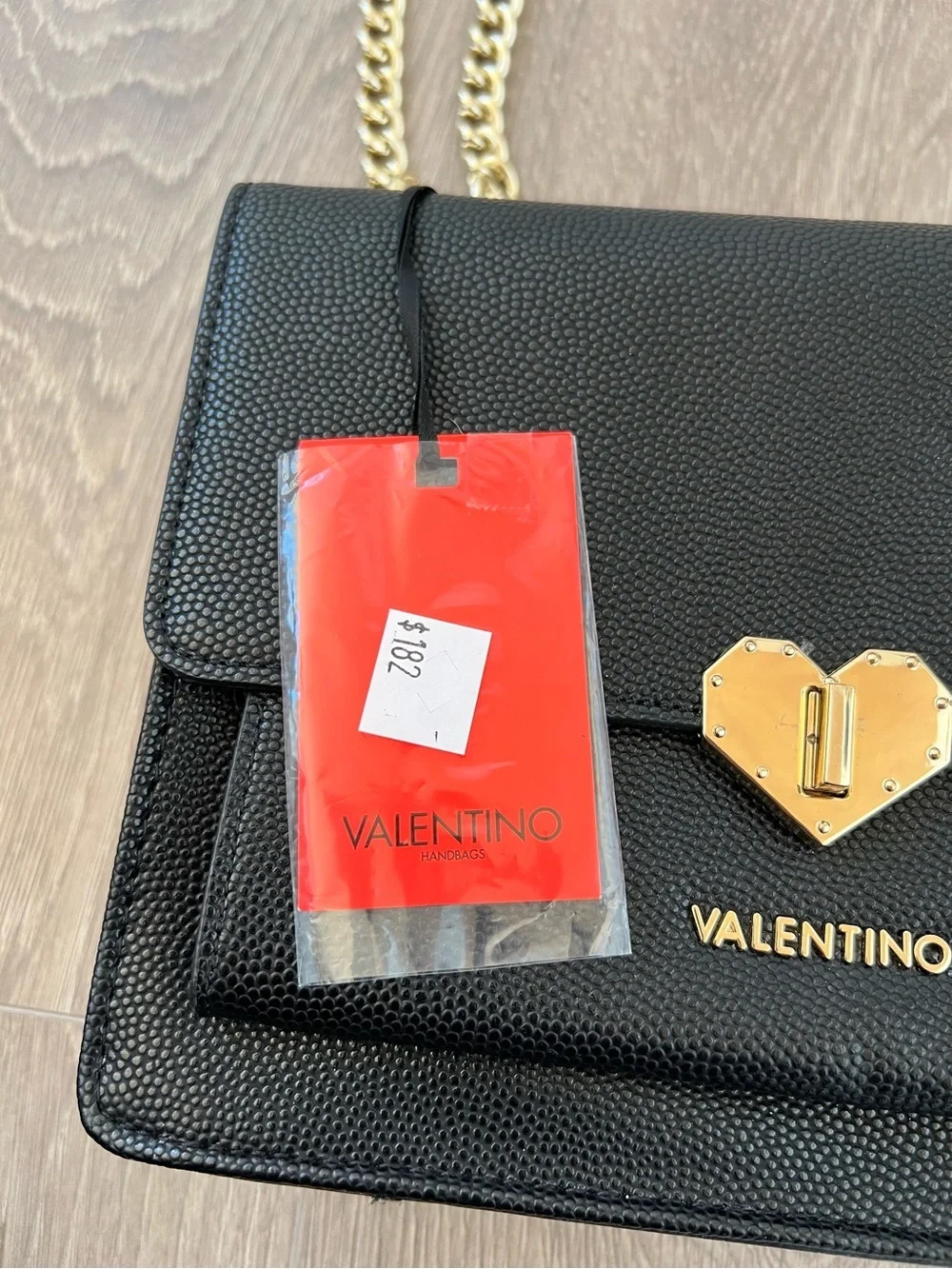 Valentino Amelie Crossbody Bag Black